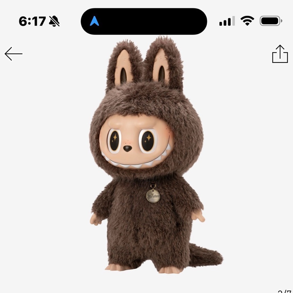Labubu Zimomo 100% Authentic XL plush
